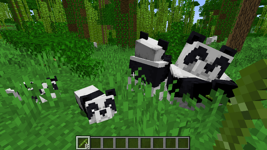 How to breed pandas in Minecraft